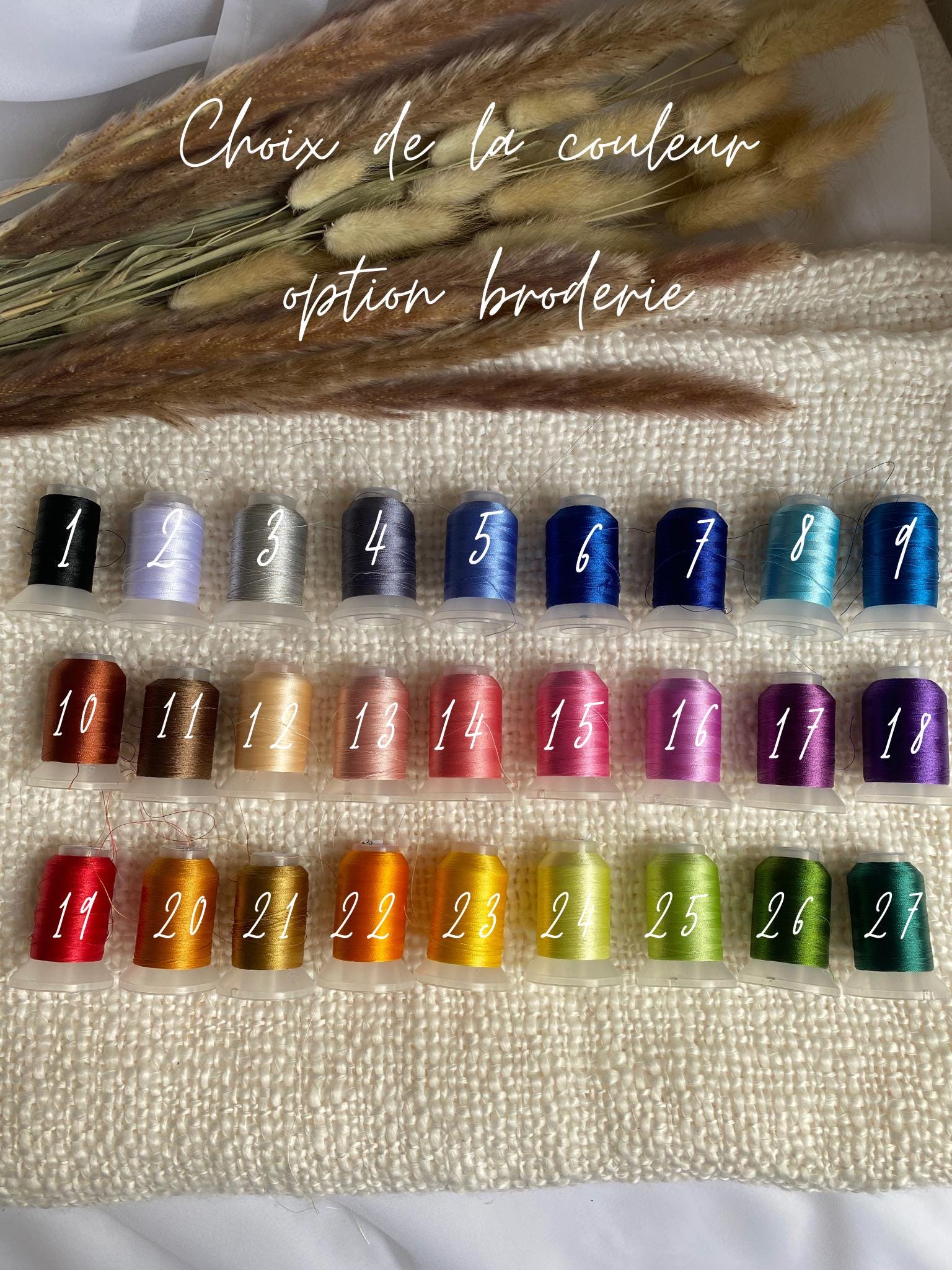 Tote bag personnalisé brodé