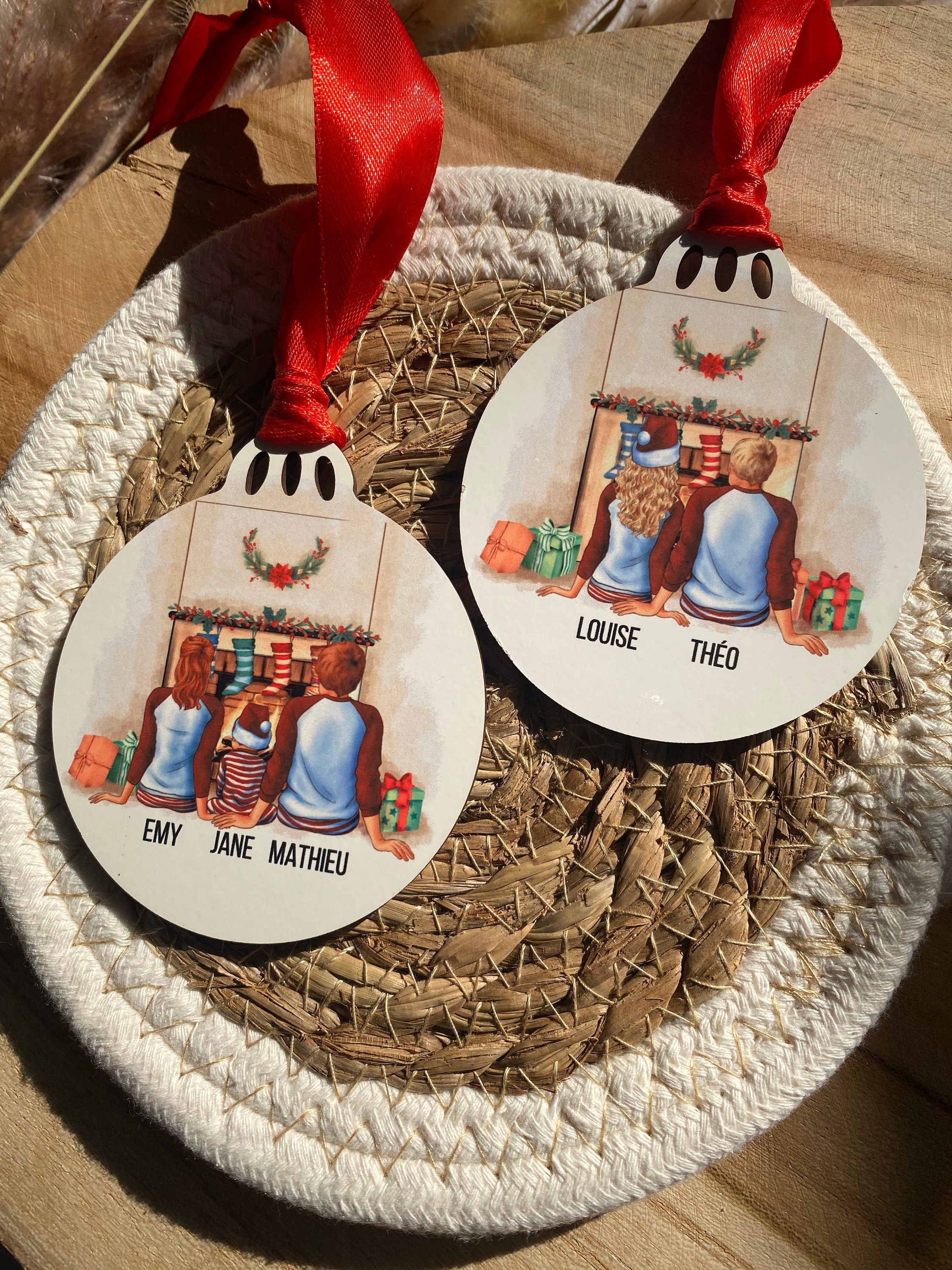 Boule de Noël personnalisé