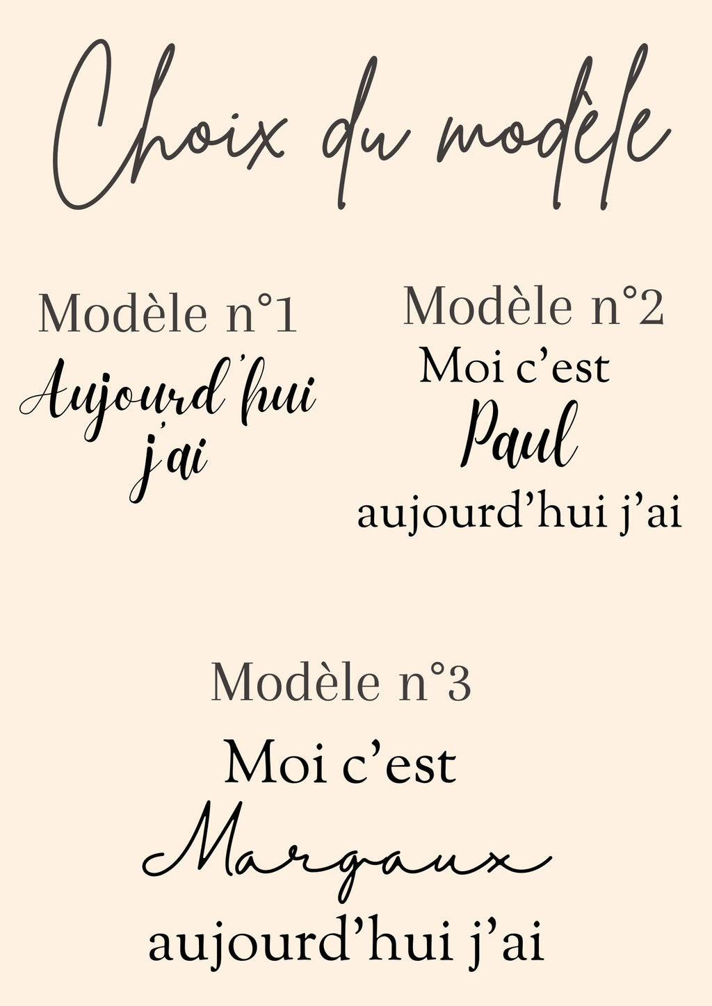 Carte étape bébé personnalisée bois effaçable