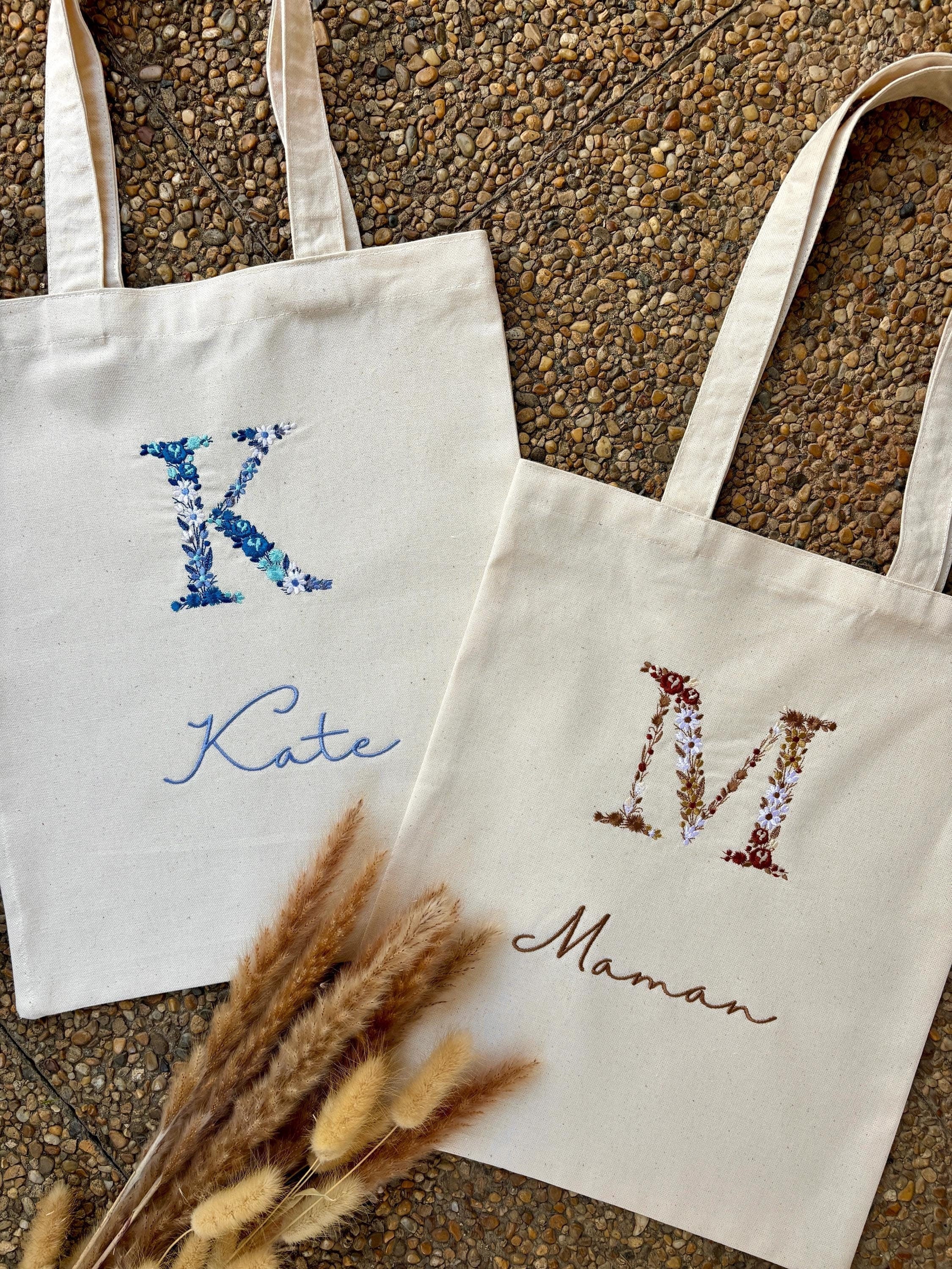Tote bag personnalisé brodé