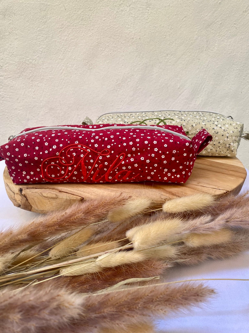 Trousse d'école en tissu Personnalisée