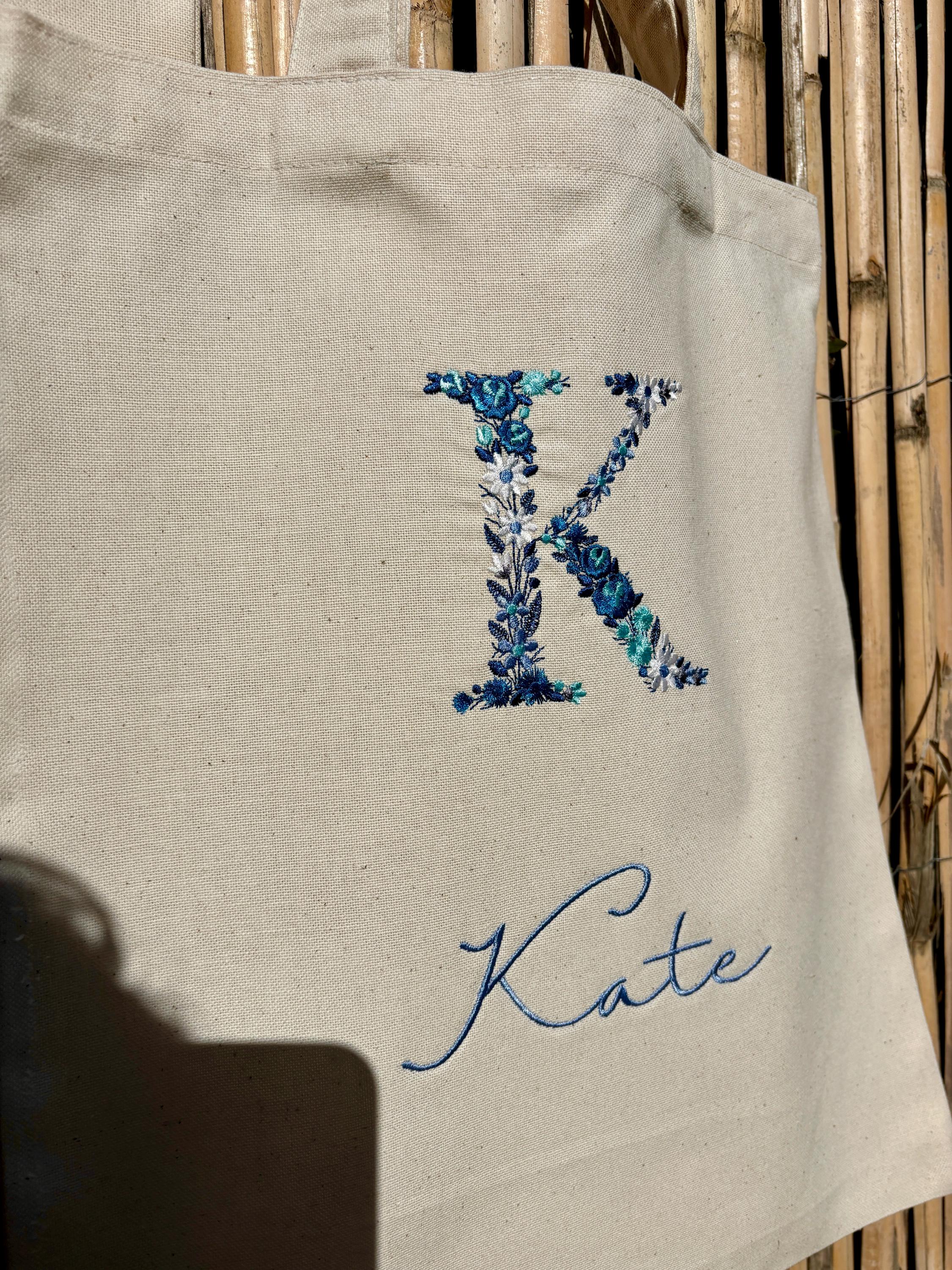 Tote bag personnalisé brodé
