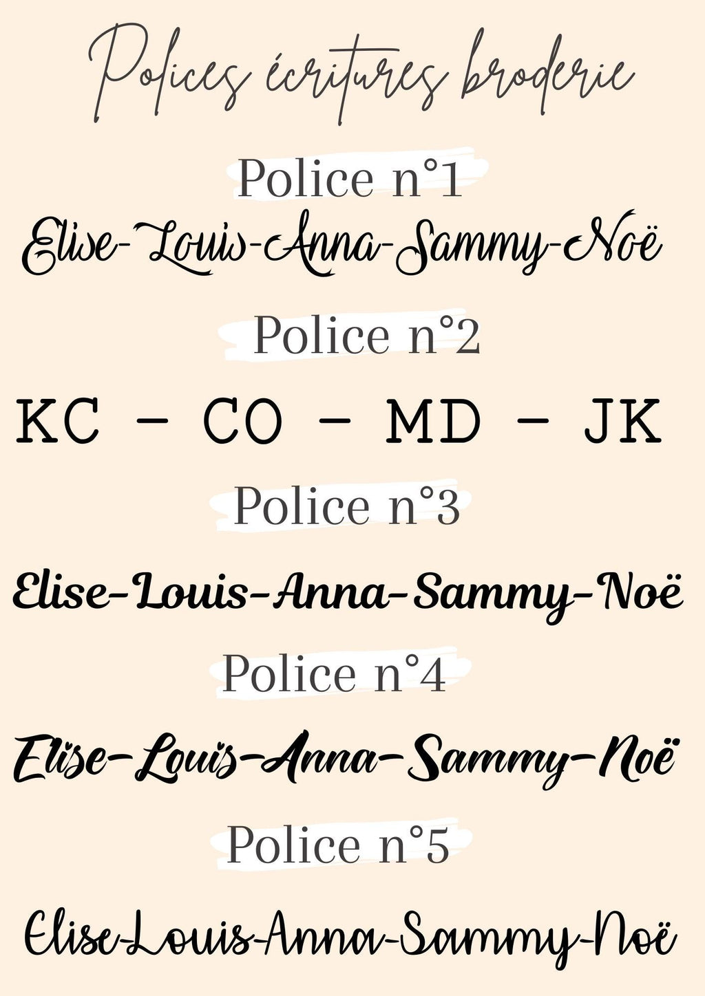 Pochette personnalisé en tissu bouclette