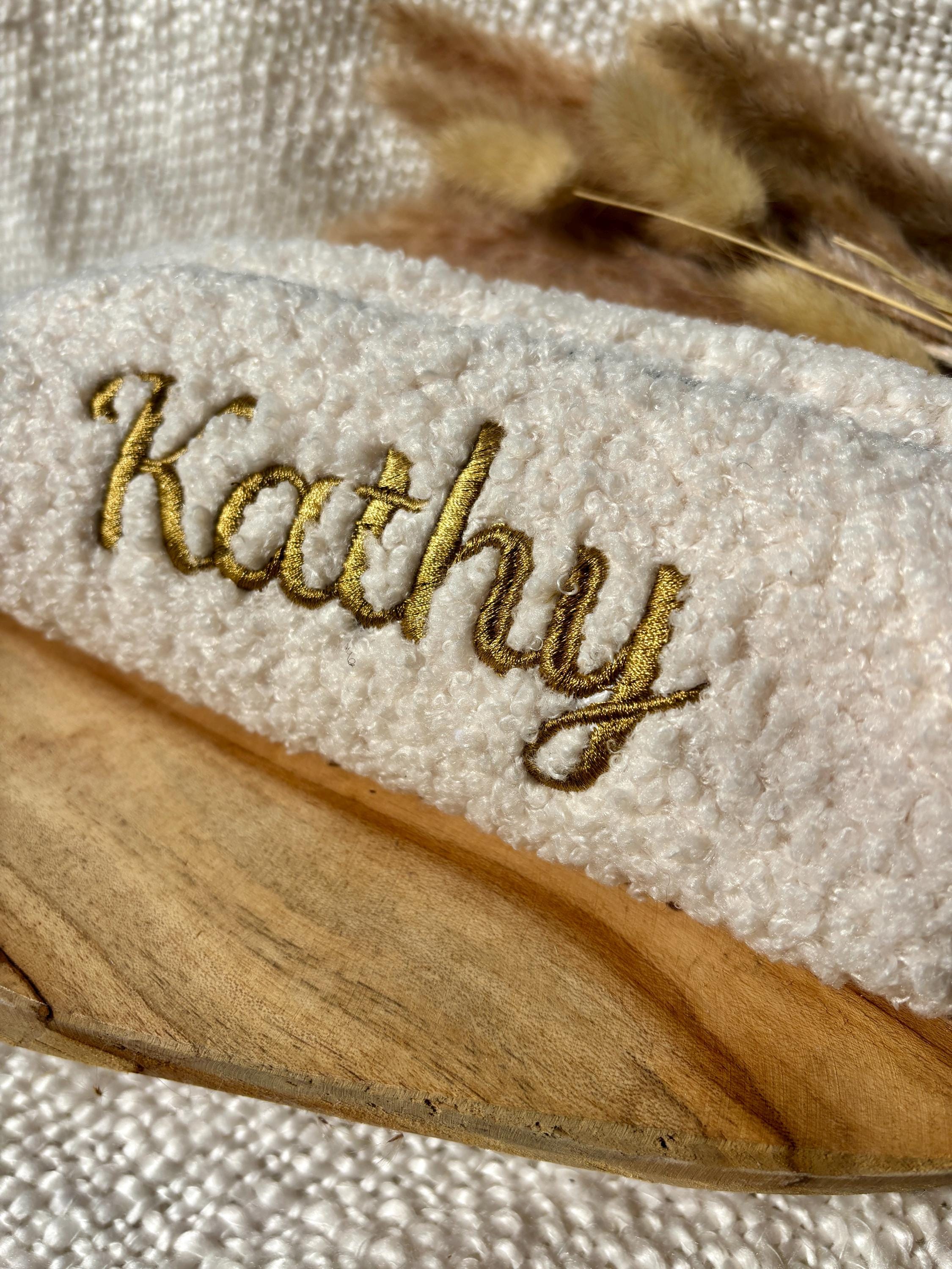 Trousse en Tissu Personnalisée tissus bouclette