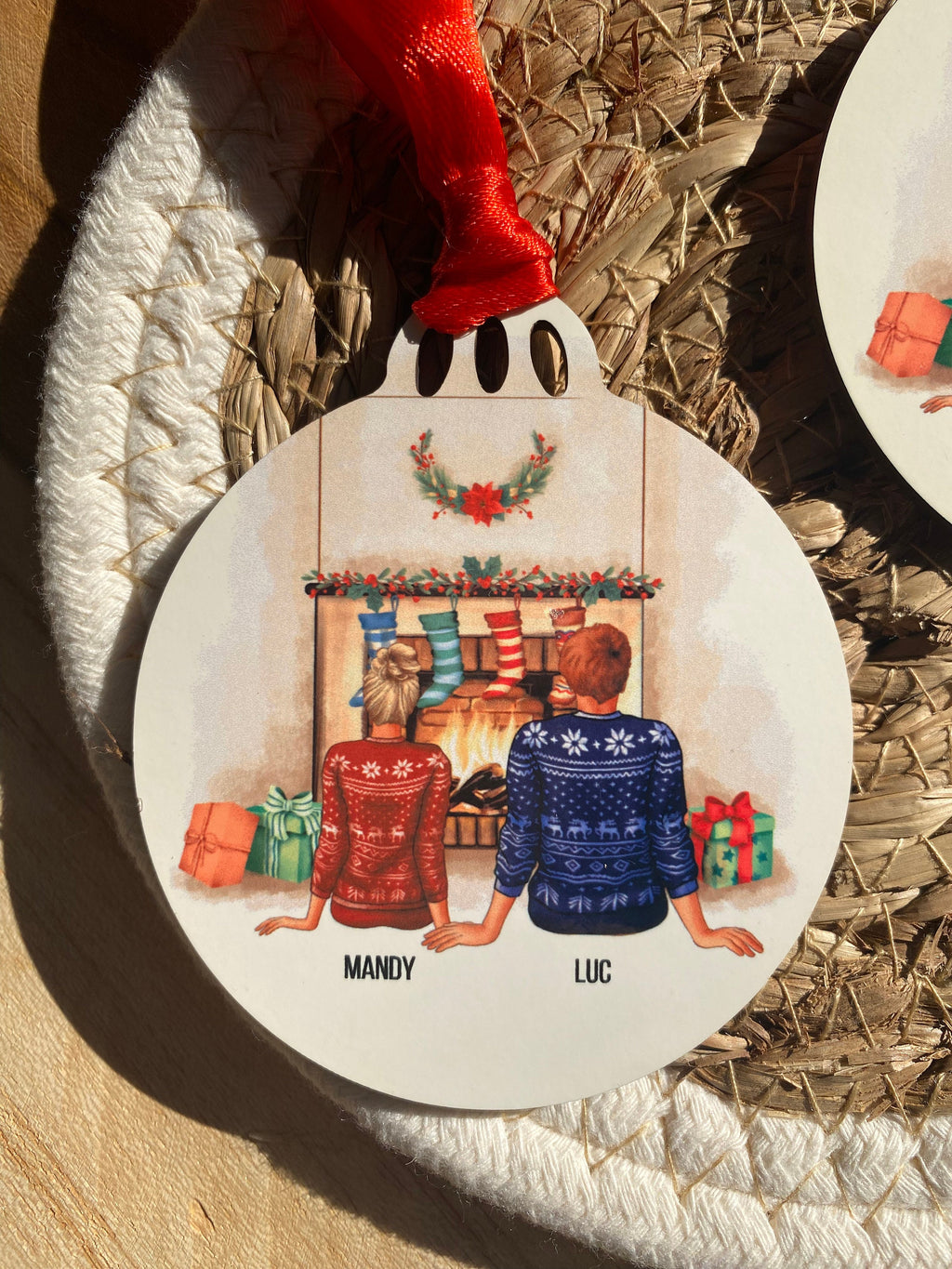 Boule de Noël personnalisé