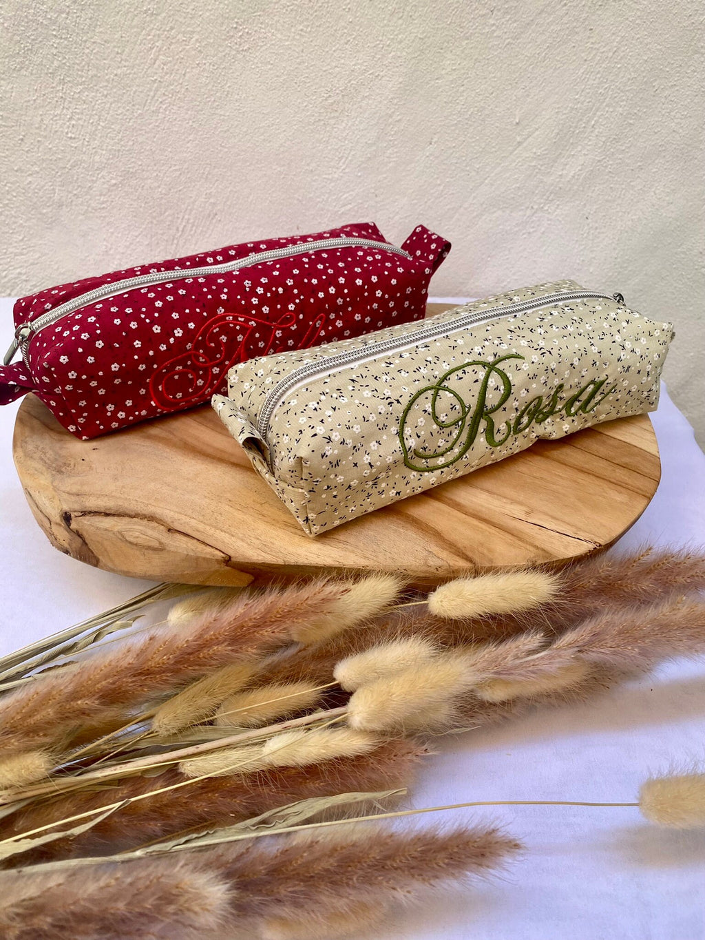 Trousse d'école en tissu Personnalisée