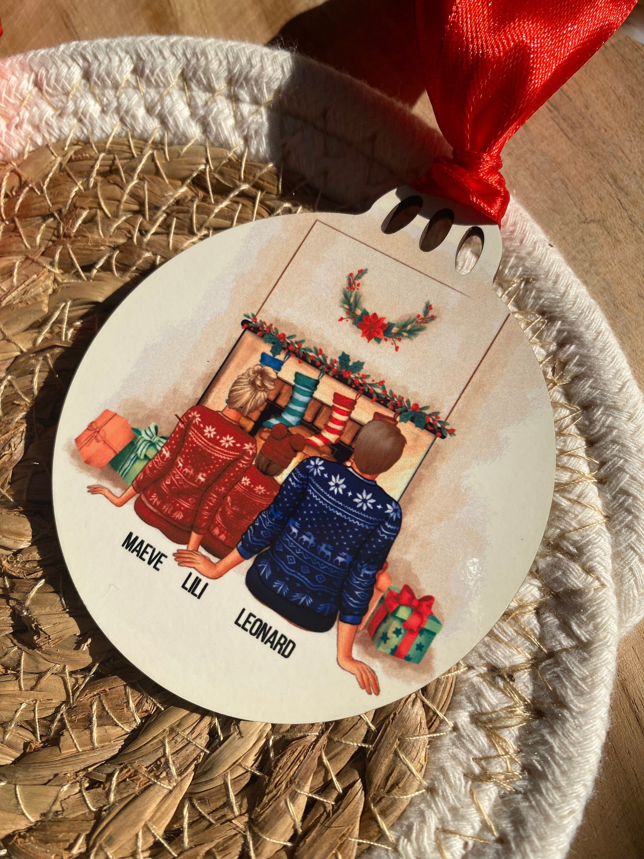 Boule de Noël personnalisé